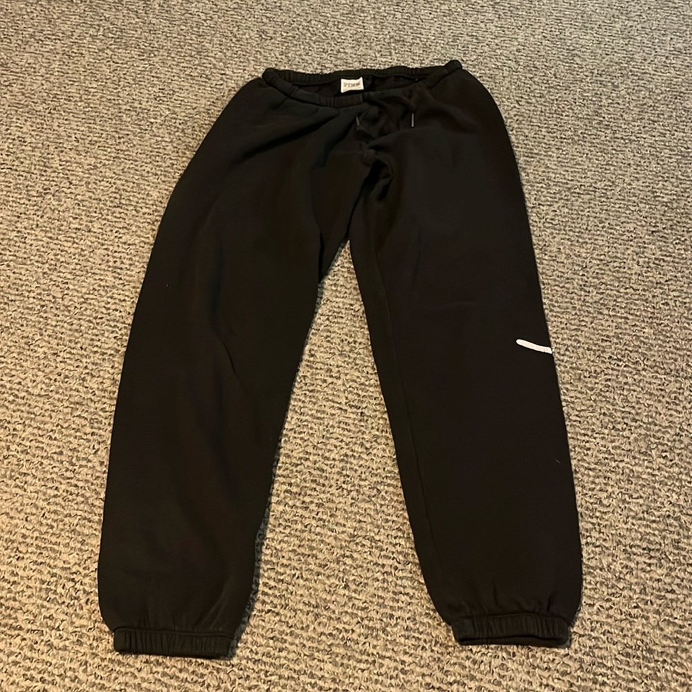 Pink sweatpants